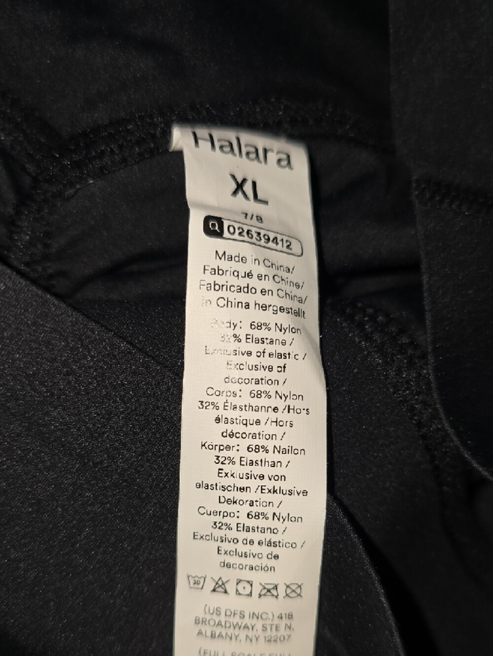 HALARA Black High-Waist Leggings - Picture 4 of 4